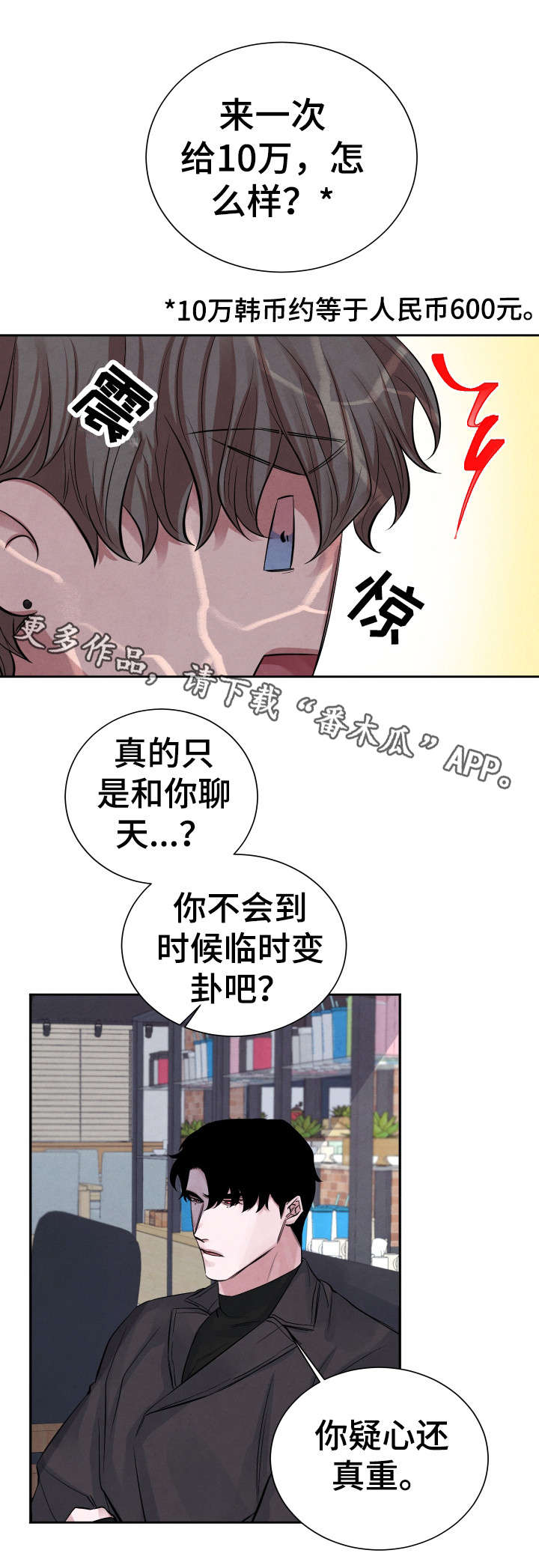 表示感官和味道的词语漫画,第6章：暗恋1图