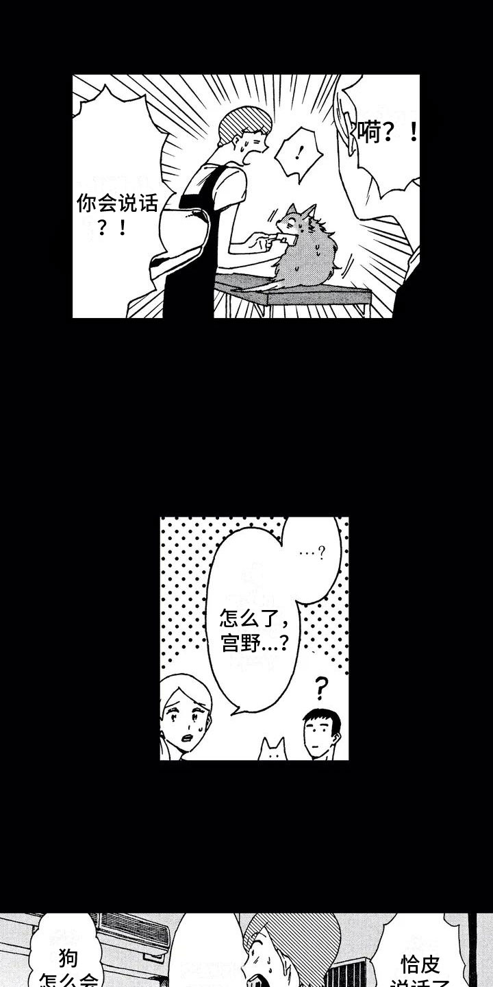 我的小狗漫画,第2章：他说话了2图