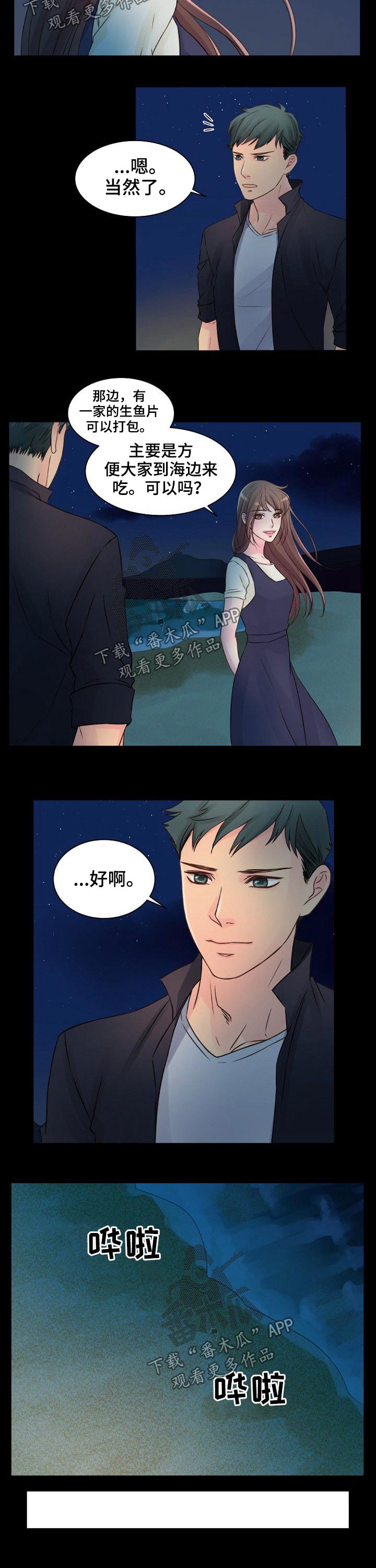 私人委托书模板免费漫画,第42章：沙滩1图