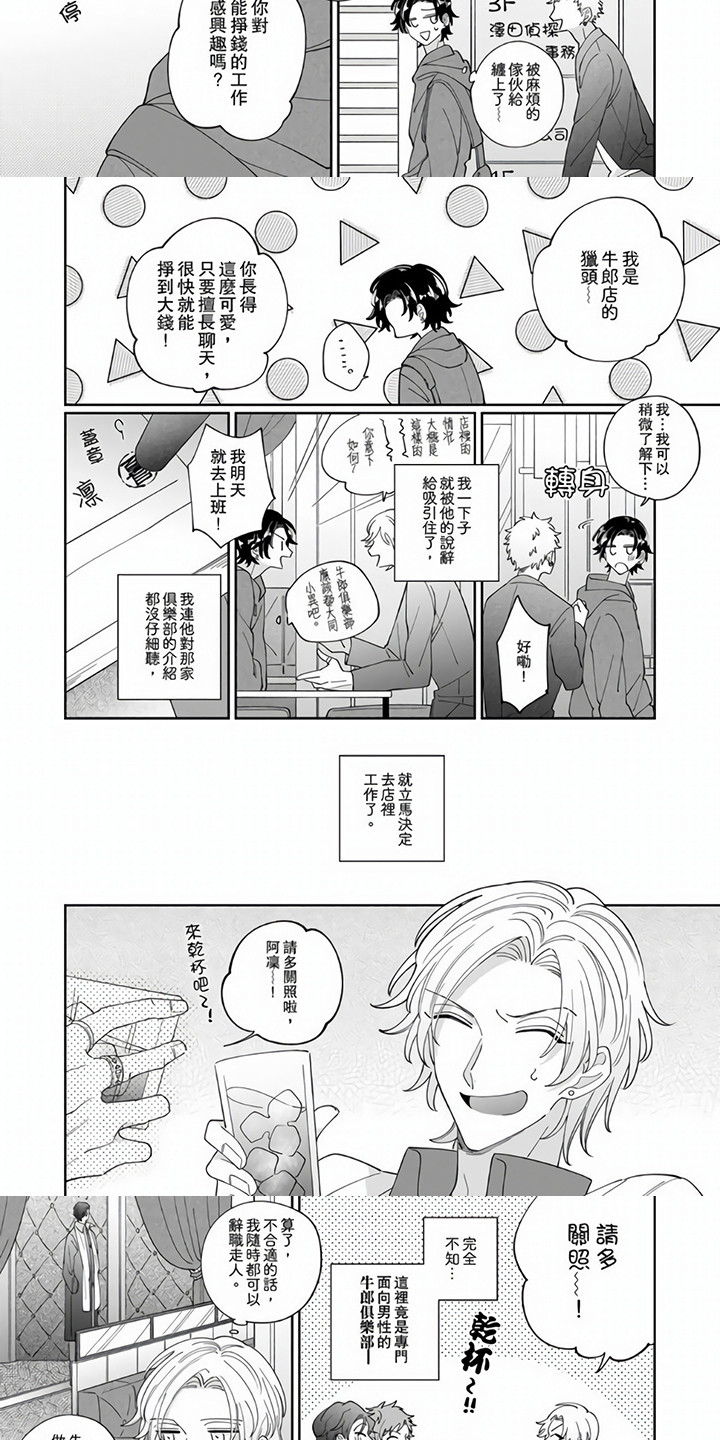 牛郎先生漫画,第1章：入职1图