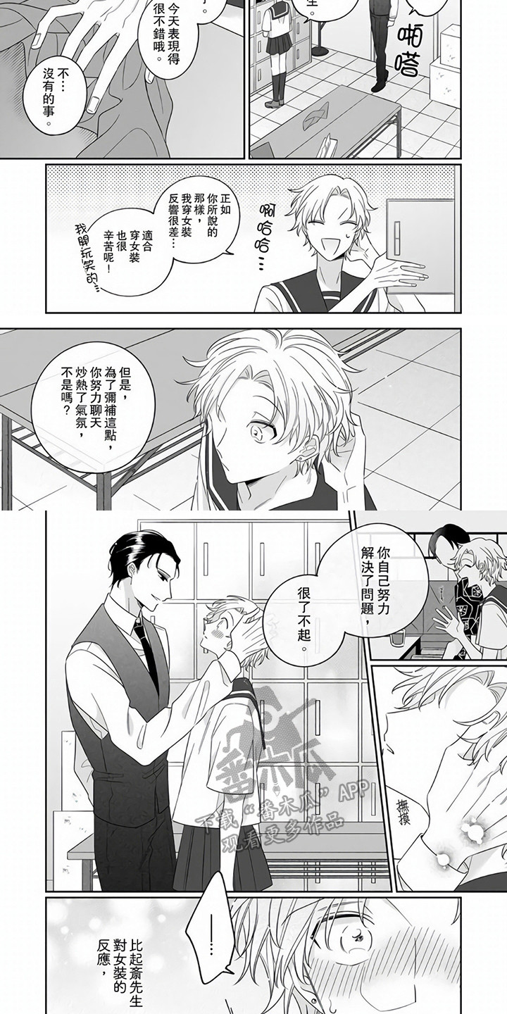 牛郎先生漫画,第12章：女装1图