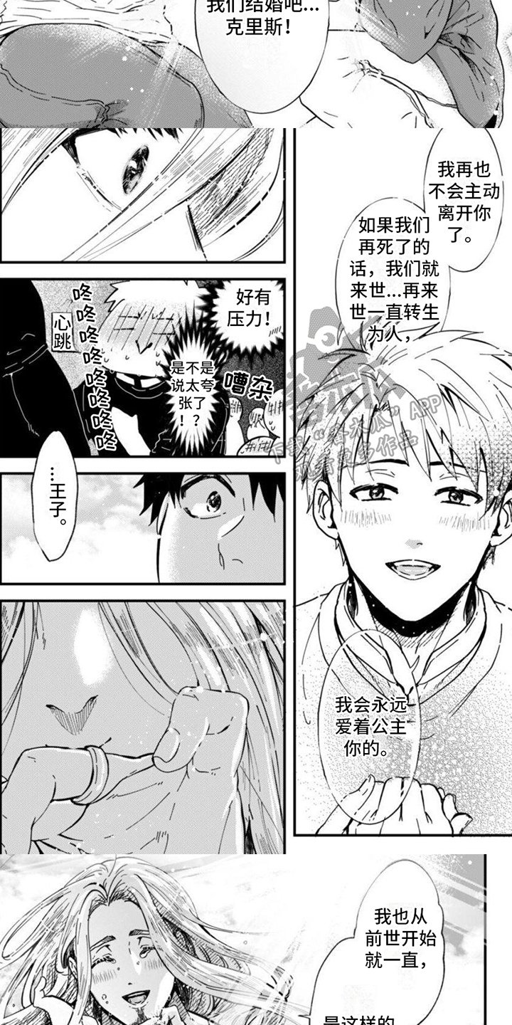 奇妙转生漫画,第22章：【番外】求婚1图
