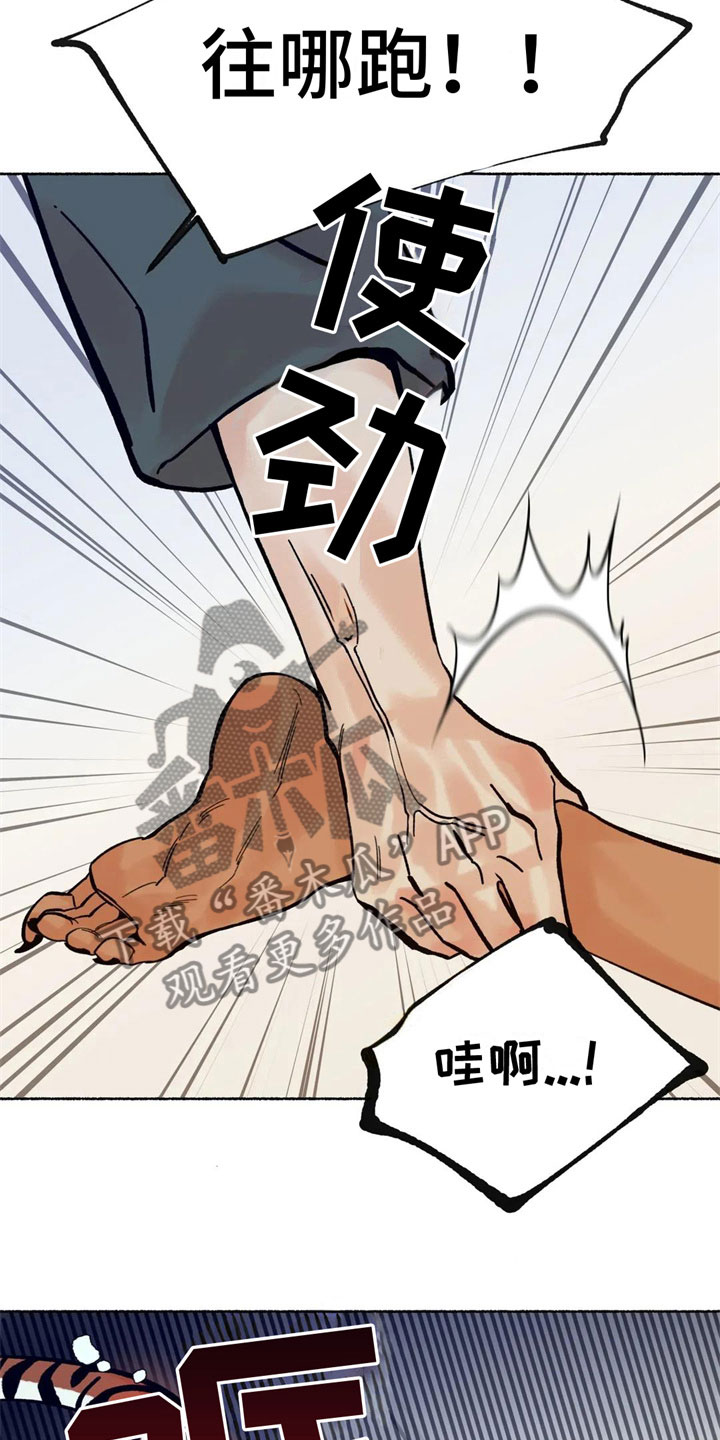 千年虎漫画,第8章：误认1图