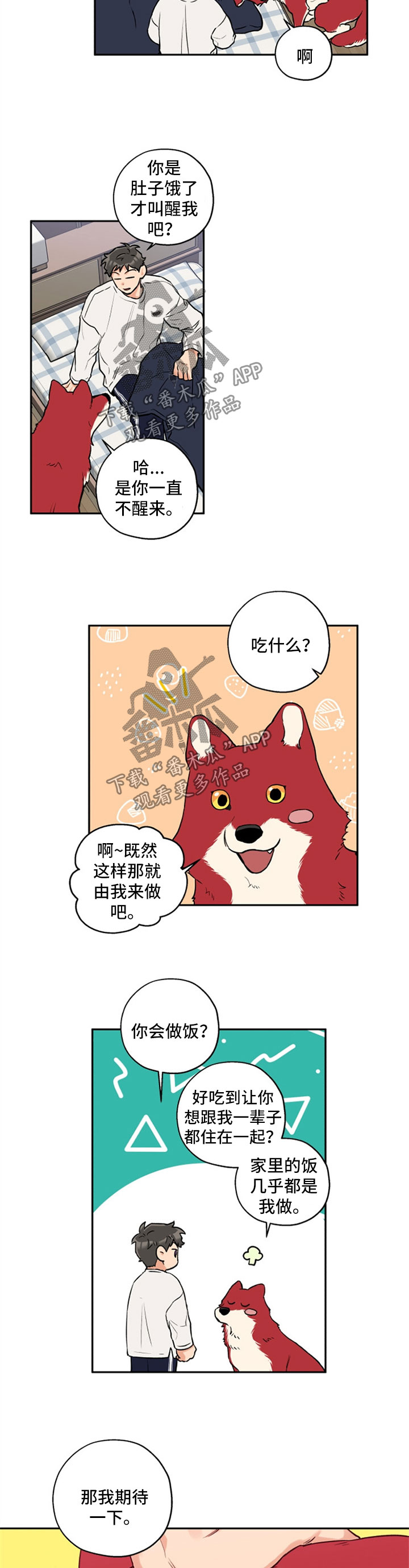 赤狼漫画,第33章：变不回人1图