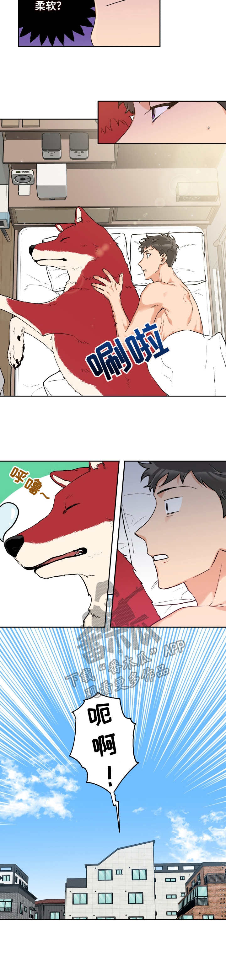 赤狼漫画,第19章：换眼镜2图
