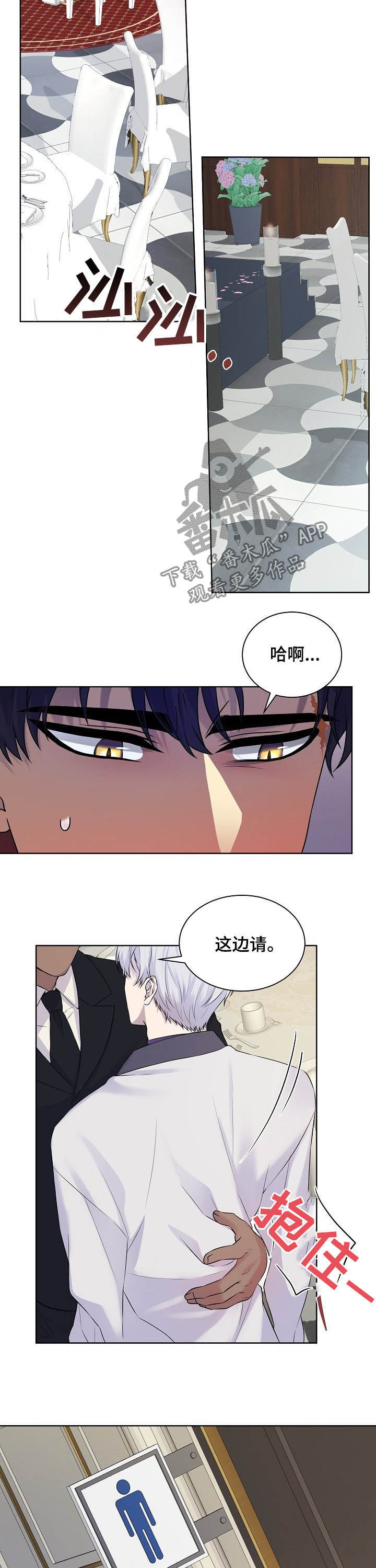 笼子里的金丝雀寓意漫画,第19章：没法冷静2图