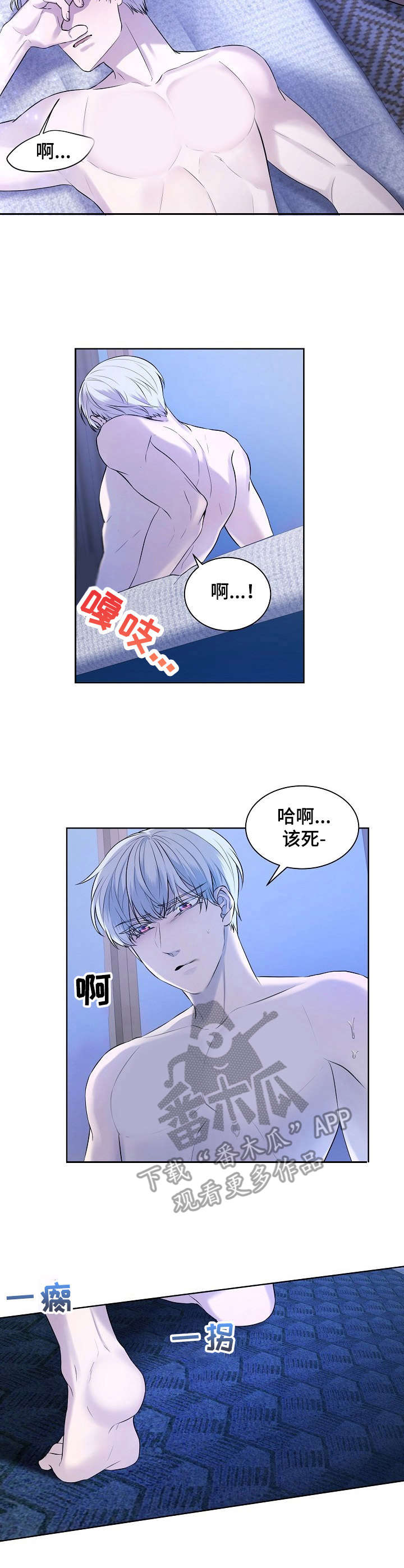 笼子里的金丝雀烟蓝雨漫画,第4章：拆包装2图