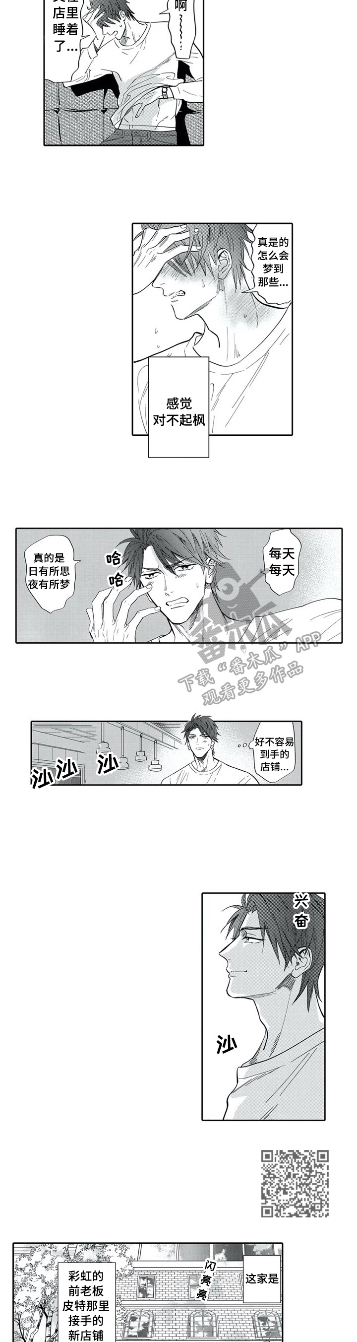 保镖骑士漫画,第15章：当店长1图