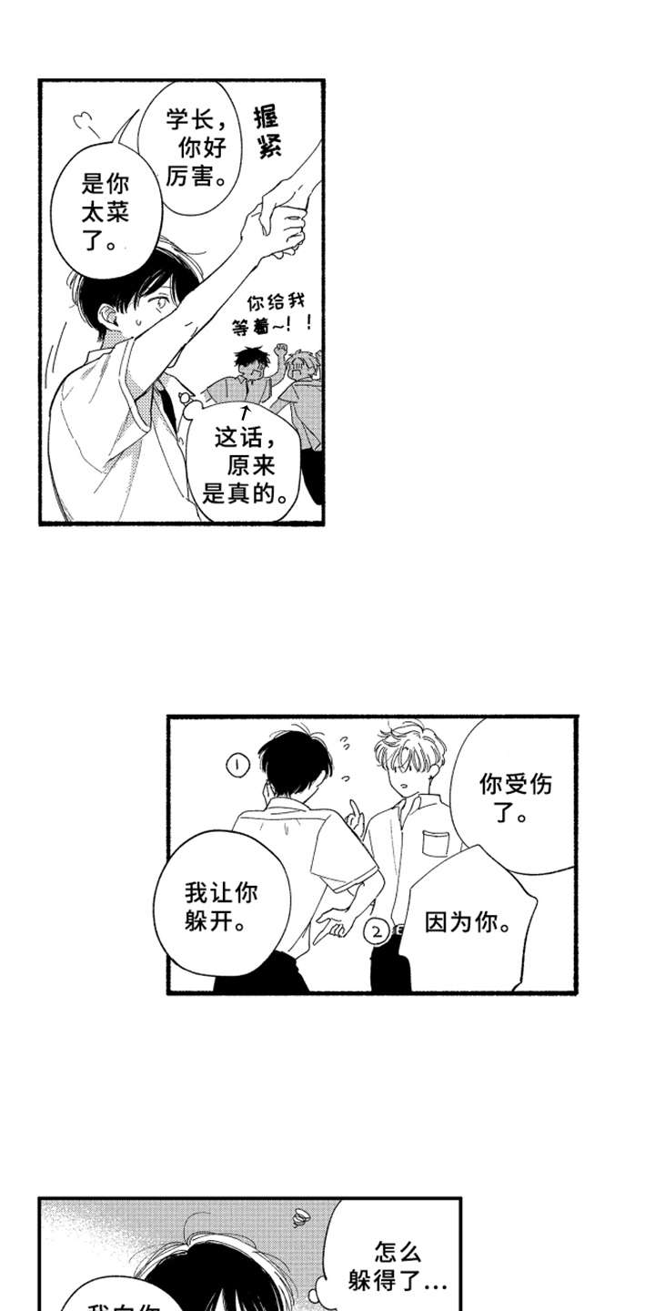 玛利亚金发漫画,第2章：受伤2图