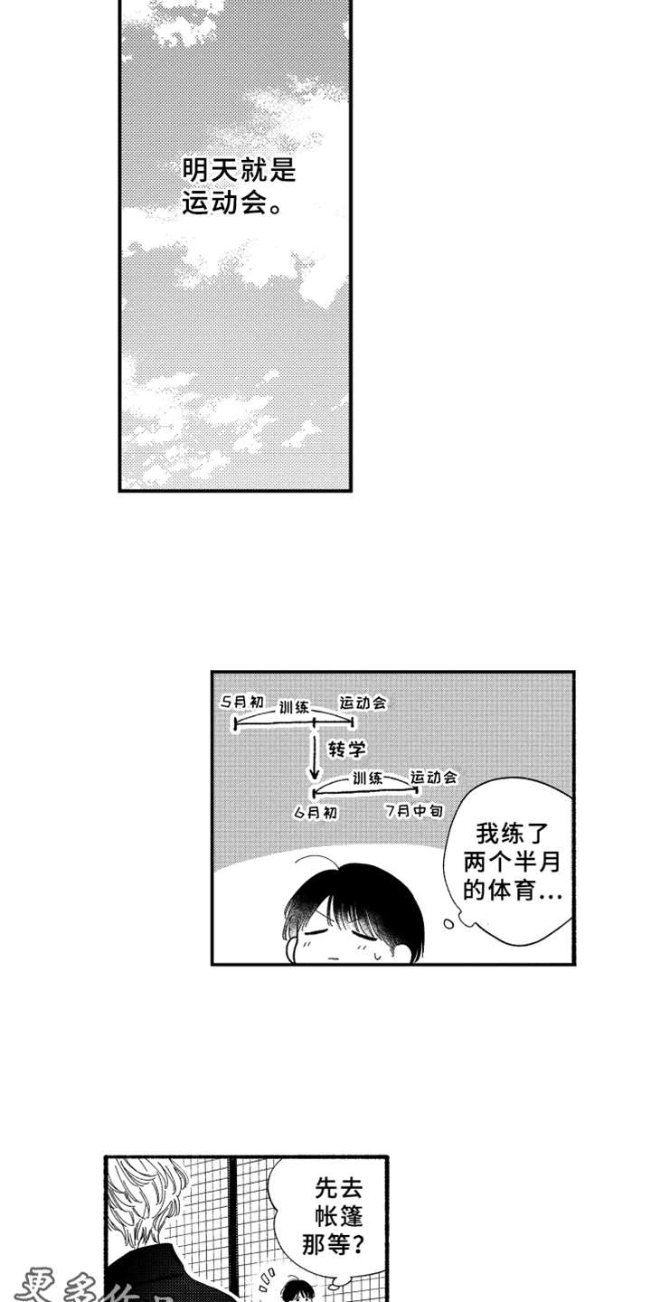 金发的玛利亚凯莉漫画,第12章：笑了1图