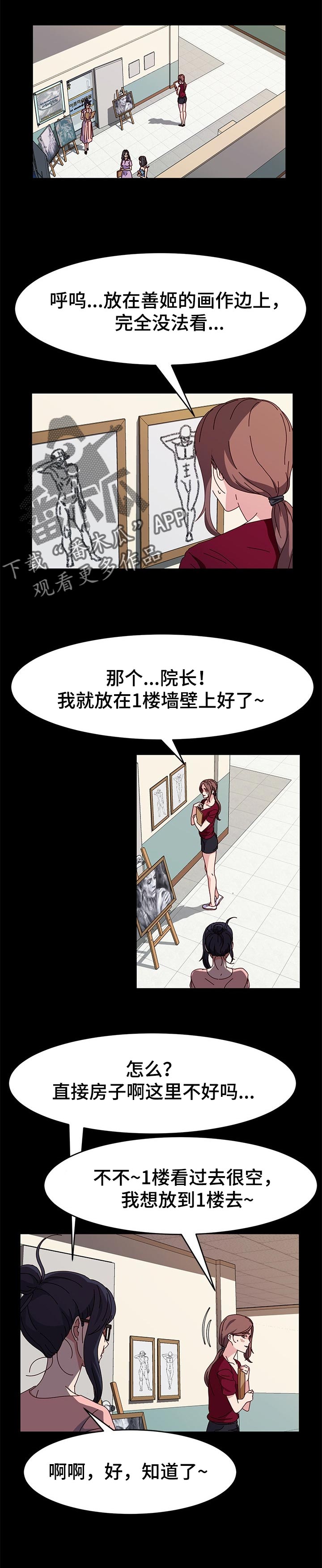 画室模特哪里找漫画,第22章：展示1图