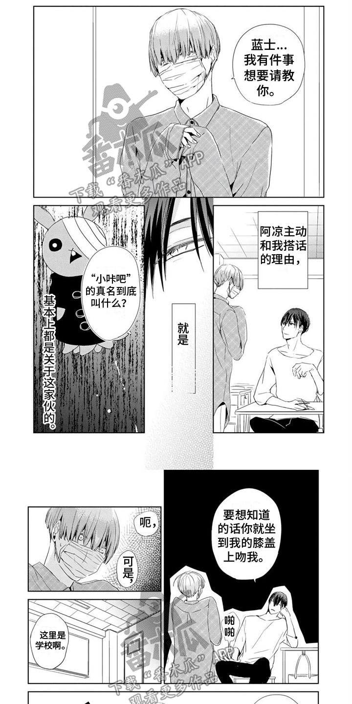 地雷系男生发型齐刘海漫画,第19章：【番外】名字1图