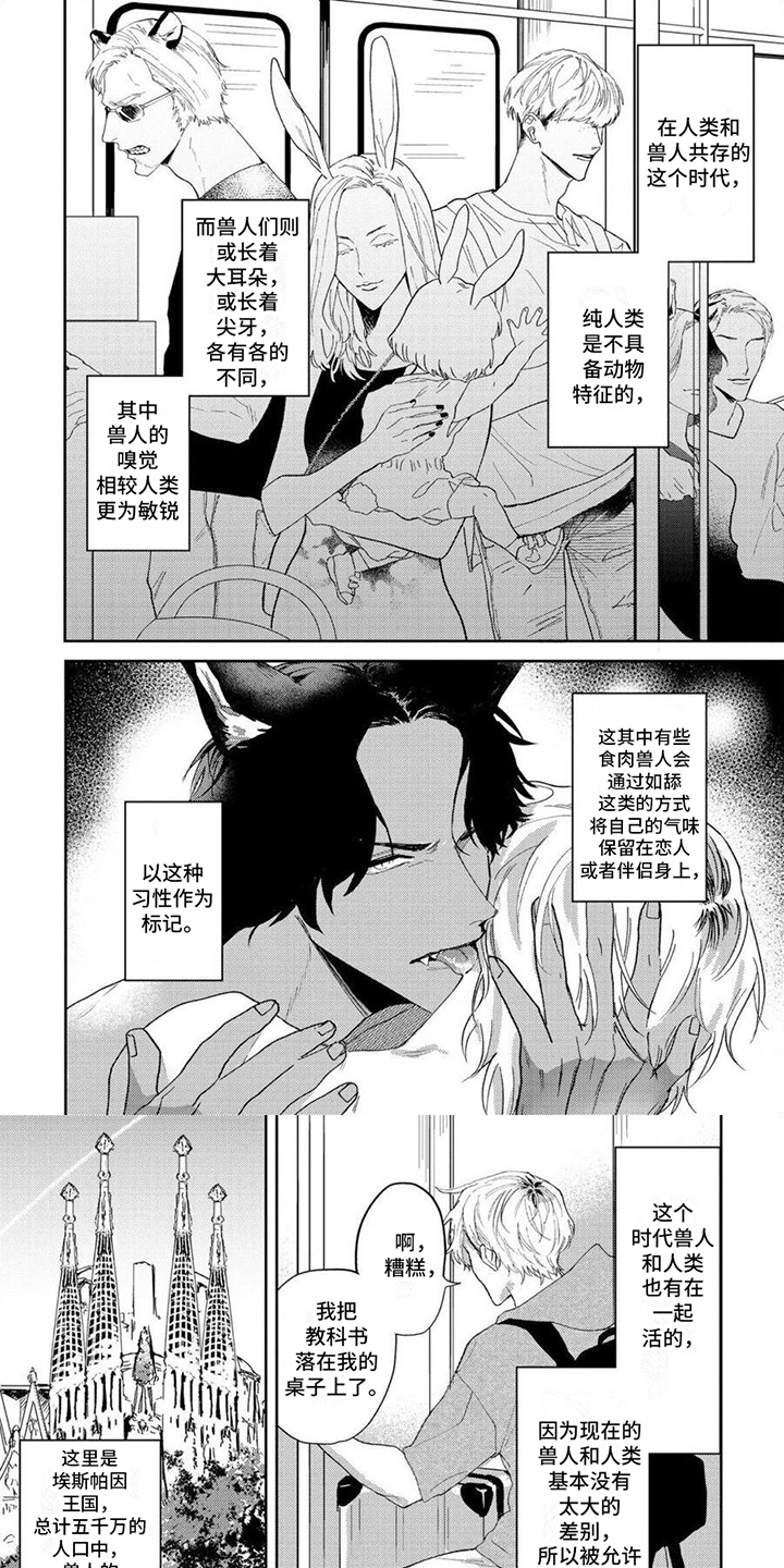 狼的纪录片漫画,第1章：解围1图