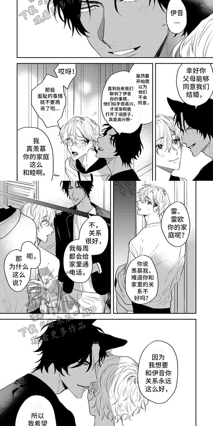 狼的纪录片漫画,第18章：【番外】家人2图