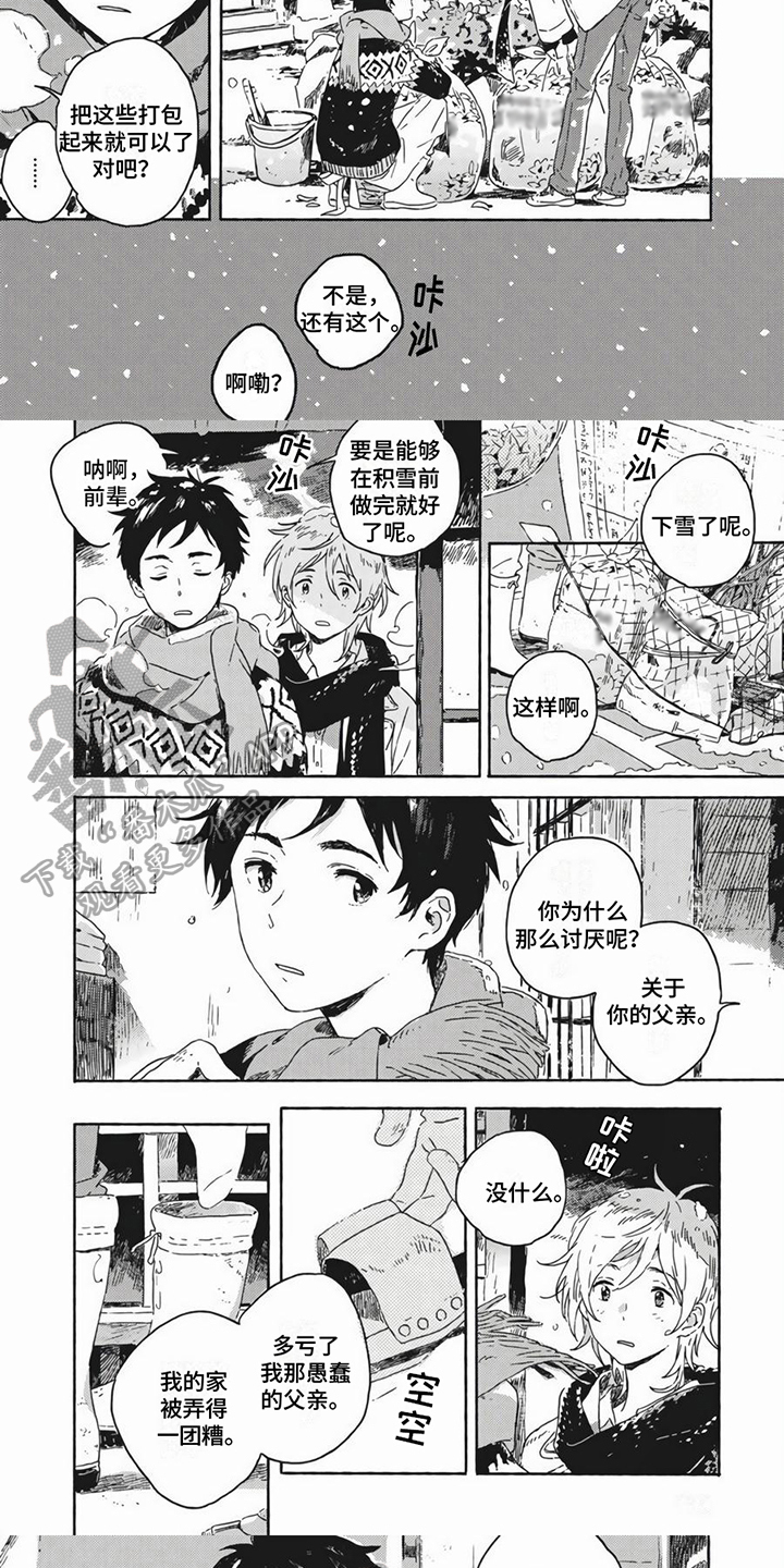 雪中的你我漫画,第5章：讨厌1图