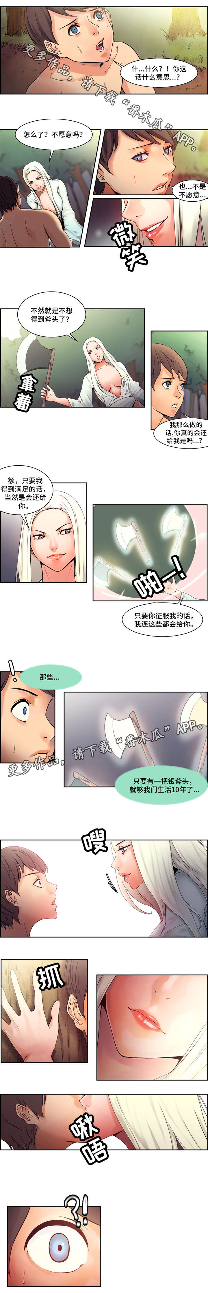 战神樵夫漫画,第3章：变身1图