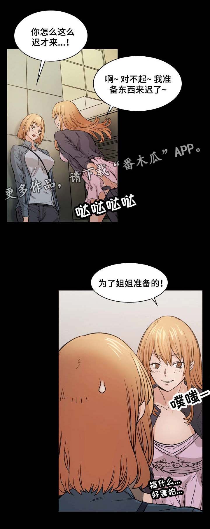 孪生漫画,第4章：酒吧1图