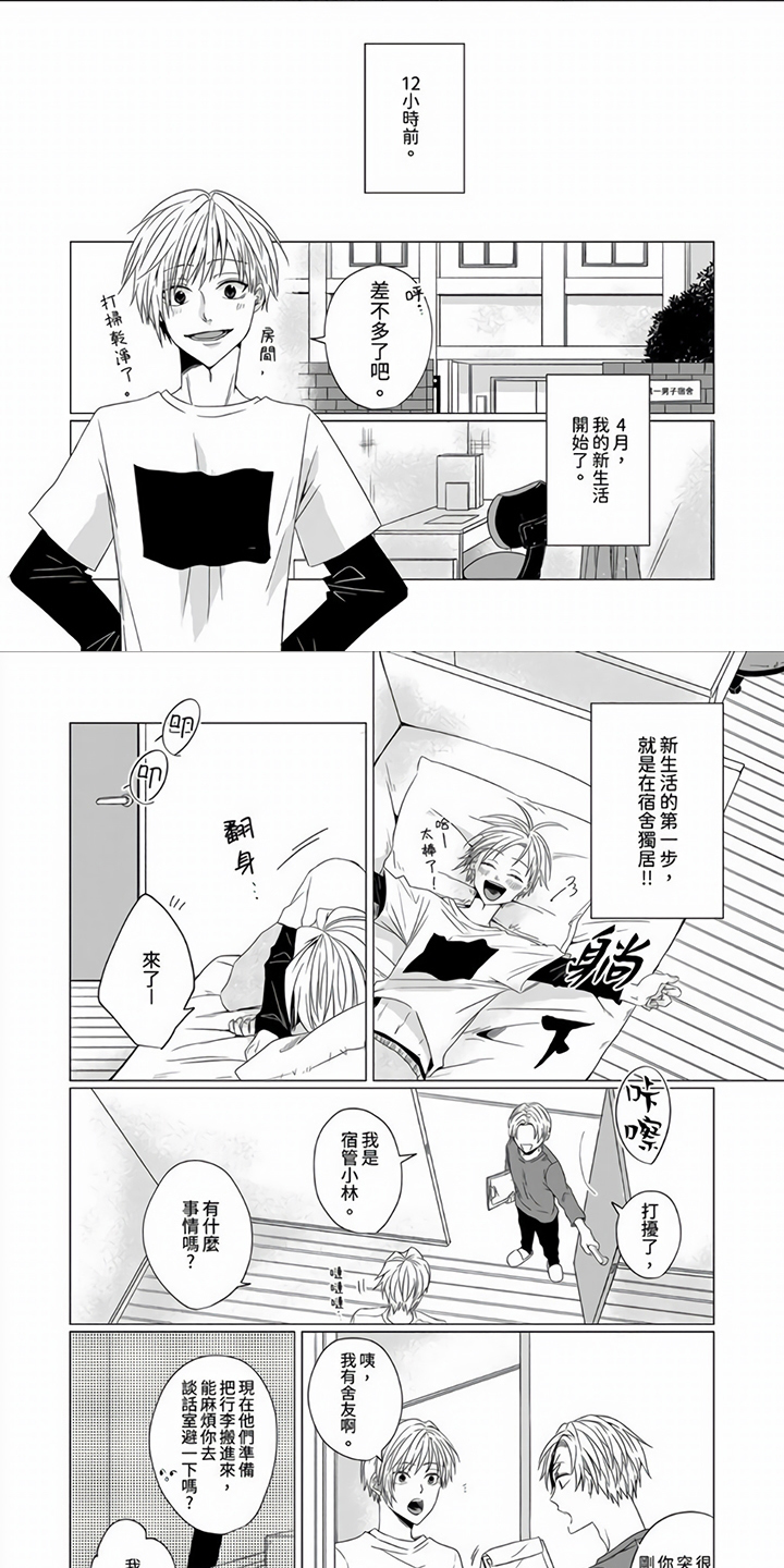 师幼一对一倾听漫画,第1章：宿舍生活2图