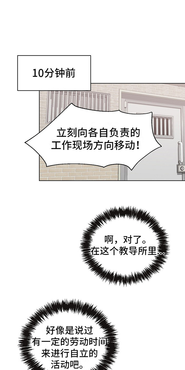 监狱里面的秘密漫画,第13章：园艺劳动2图