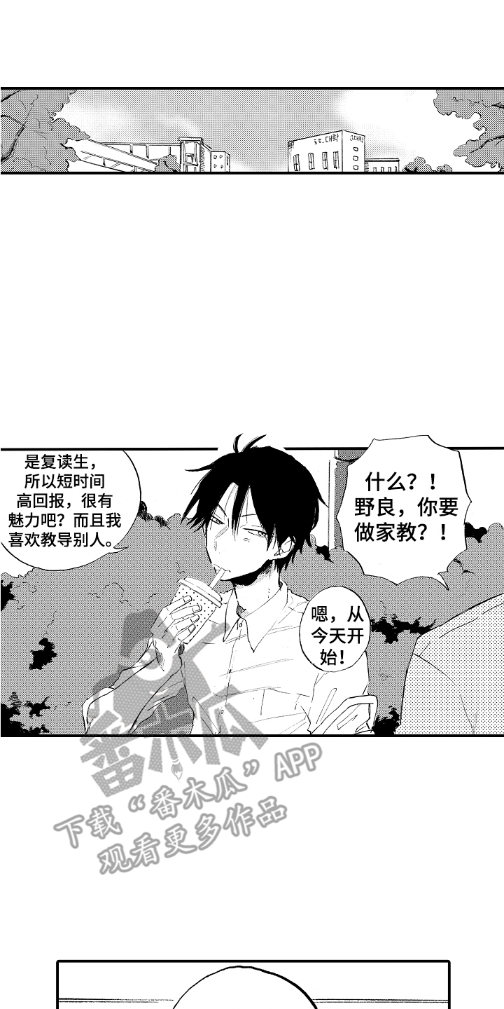 无法控制的热情漫画,第15章：家教老师2图