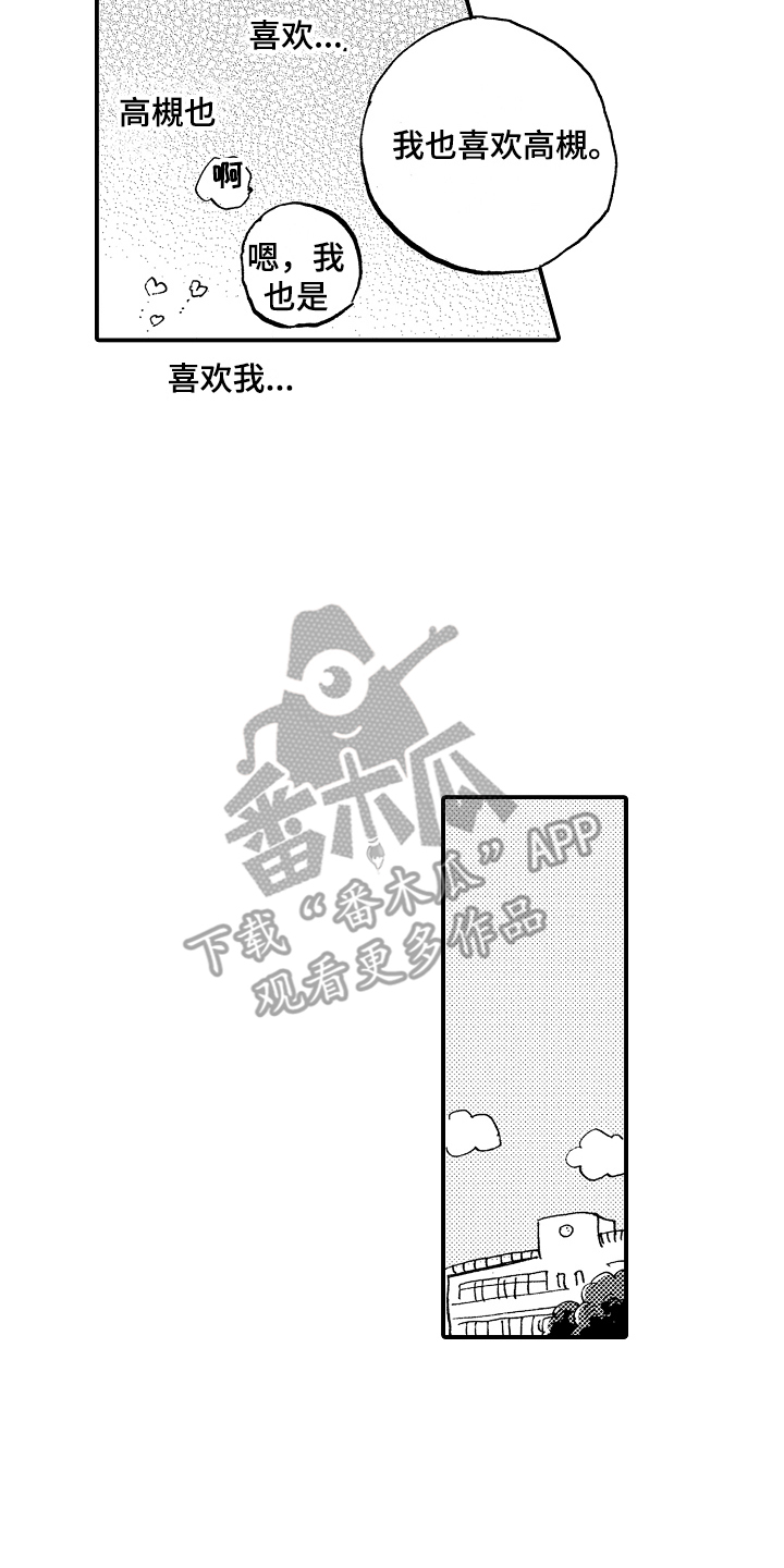藏不住的喜爱漫画,第9章：很喜欢1图