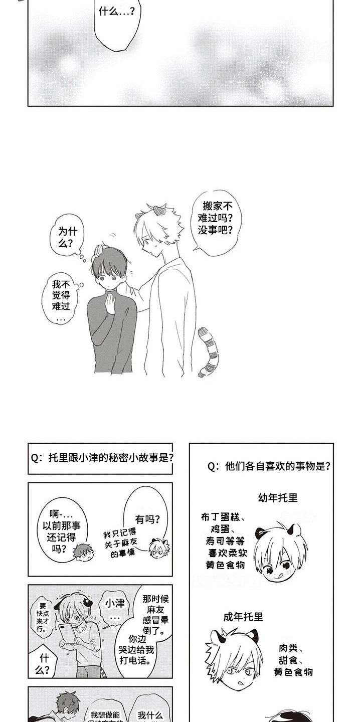 小老虎养大会咬人吗漫画,第5章：搬家1图