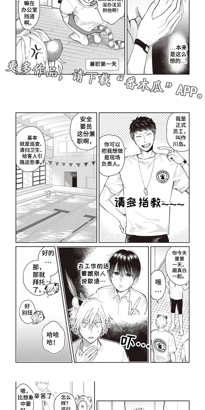 小老虎3d胆码漫画,第14章：兼职1图