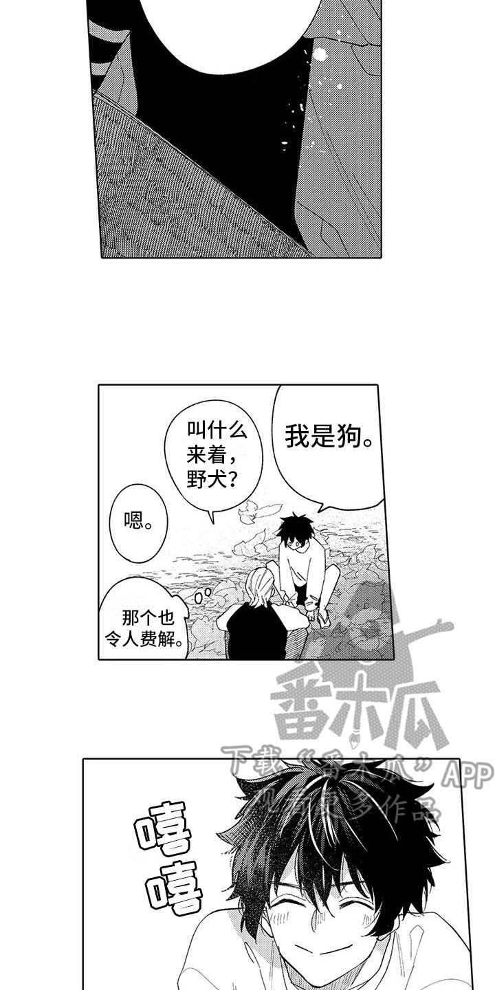 狼害羞反应漫画,第15章：很可爱2图