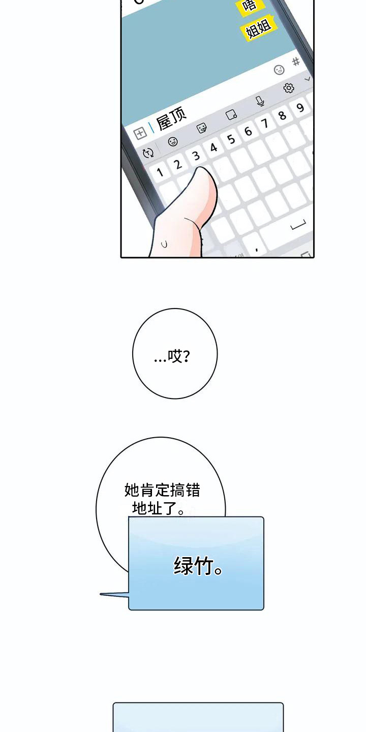 狐狸咖啡店漫画,第3章：天台之上2图