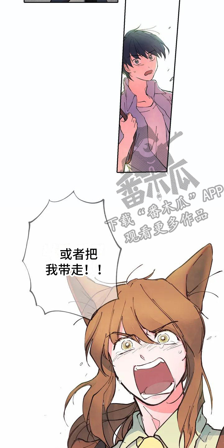 狐狸咖啡店漫画,第9章：死缠烂打2图
