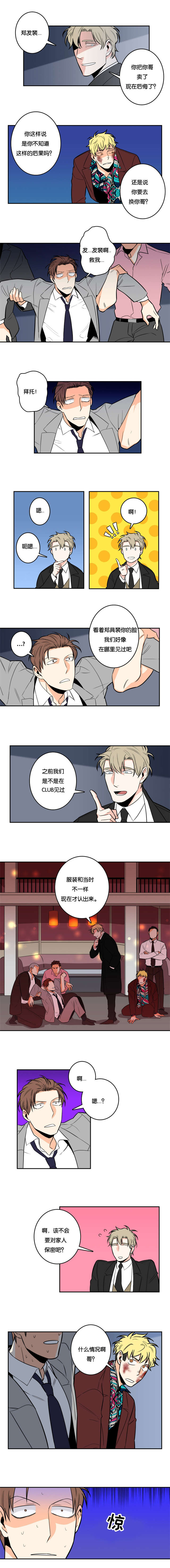 命运扭转动漫漫画,第3章：在哪见过2图