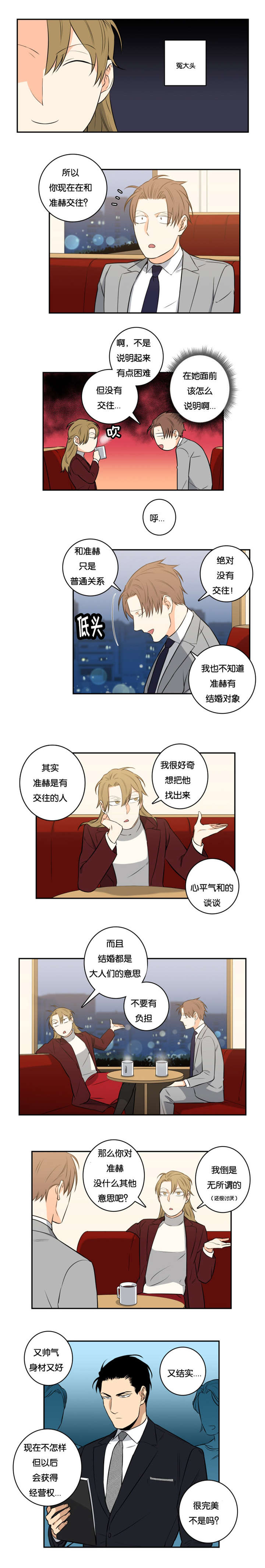 命运扭转英文漫画,第44章：安排相亲1图