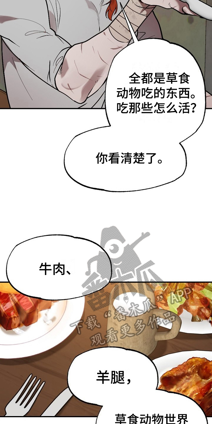 夜吻正传漫画,第13章：肉食1图