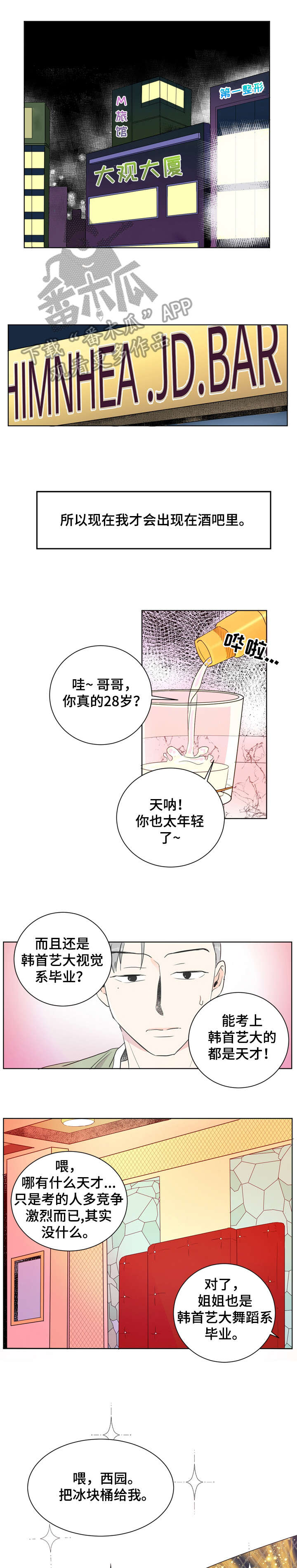 恋情点播漫画,第3章：酒吧2图