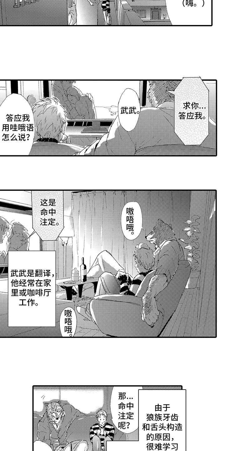 春野与狼共舞漫画,第3章：喜欢1图