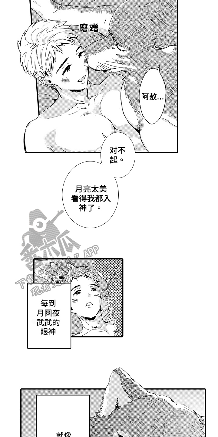 春野与狼独舞漫漫画,第10章：月圆美梦【完结】1图