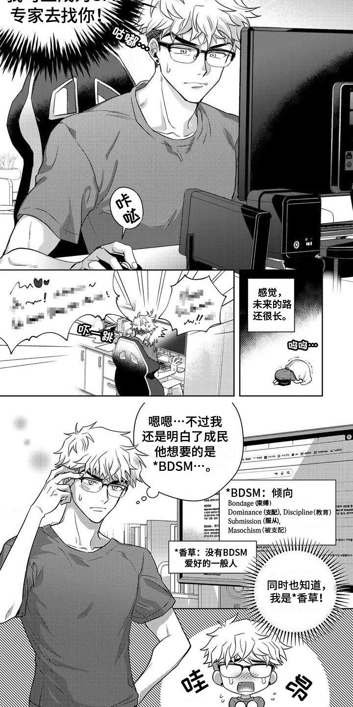 驯服刑警队长战勇御书阁漫画,第2章：学习1图