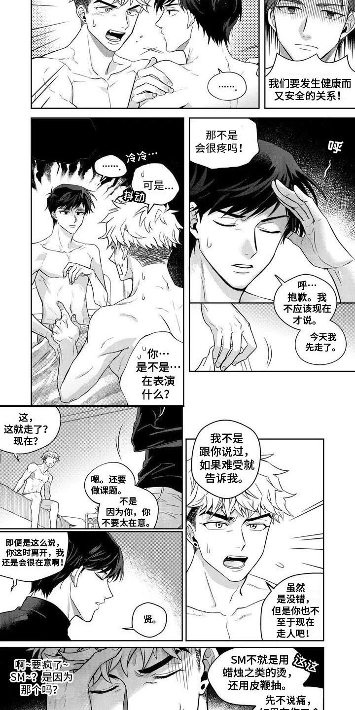 驯服主人英文漫画,第1章：奇怪爱好1图