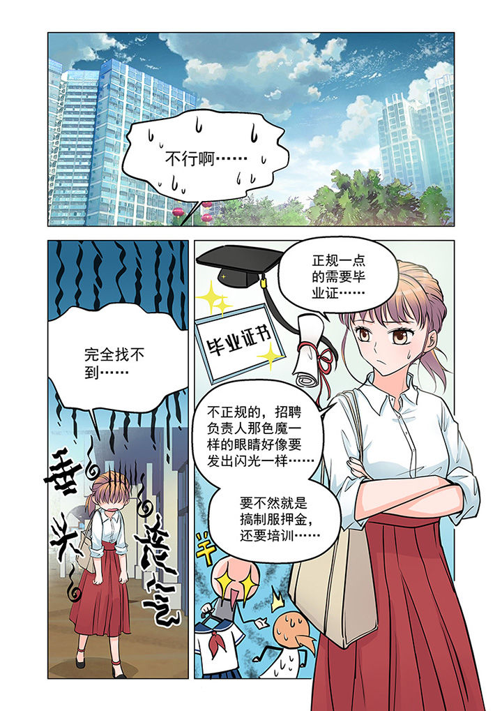 超能力女儿富养漫画,第7章：见工（2）1图