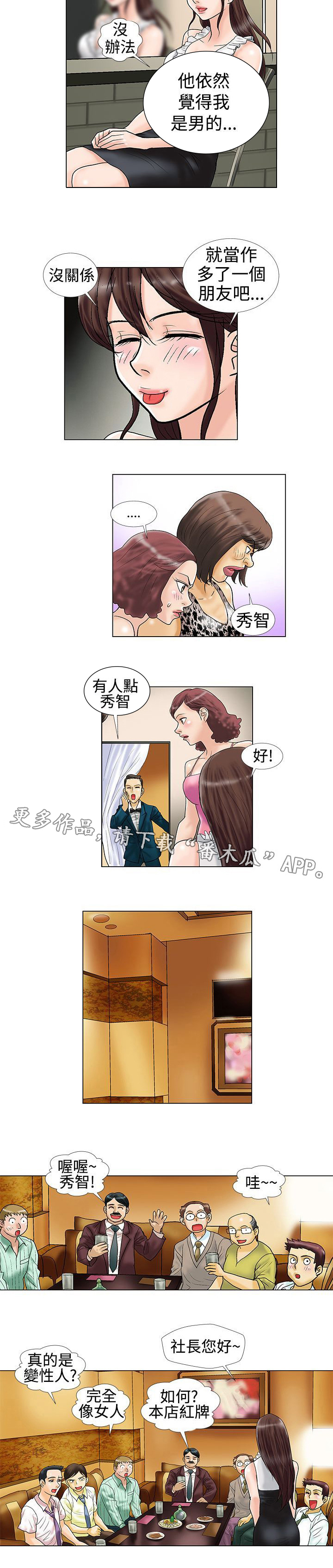 复杂人物形象漫画,第16章：酒吧2图