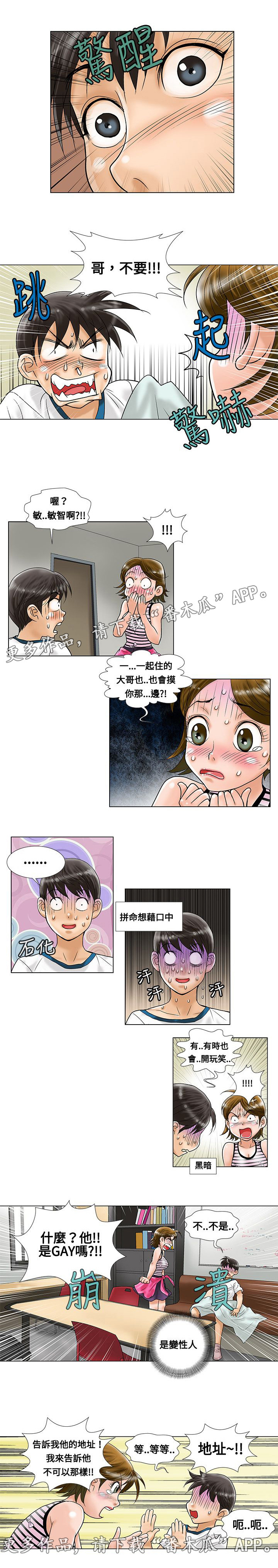 复杂人物关系举例漫画,第7章：惊吓2图