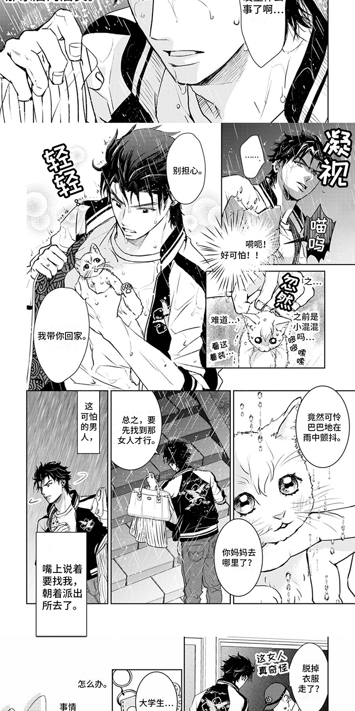 猫女的报恩18漫画,第2章：变身1图