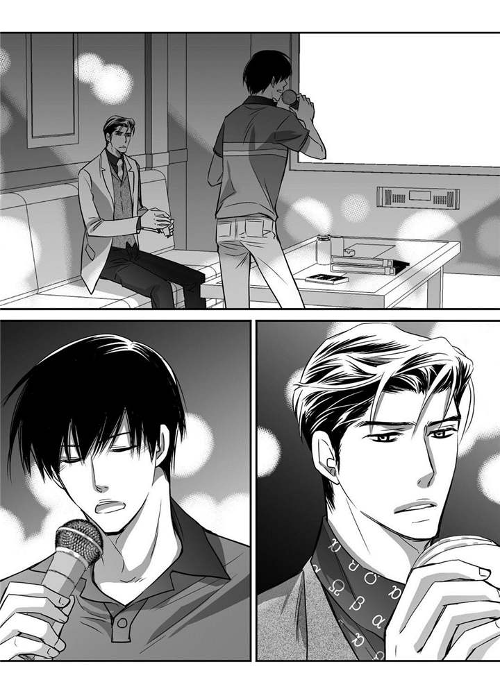 为了你而来怎么说漫画,第23章：唱歌实力1图