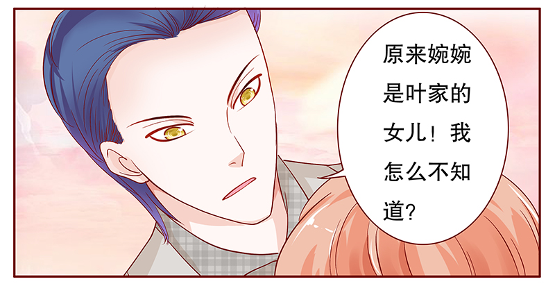 霸道总裁爱上我小说叶婉晴漫画,第97章：叶家的私生女1图