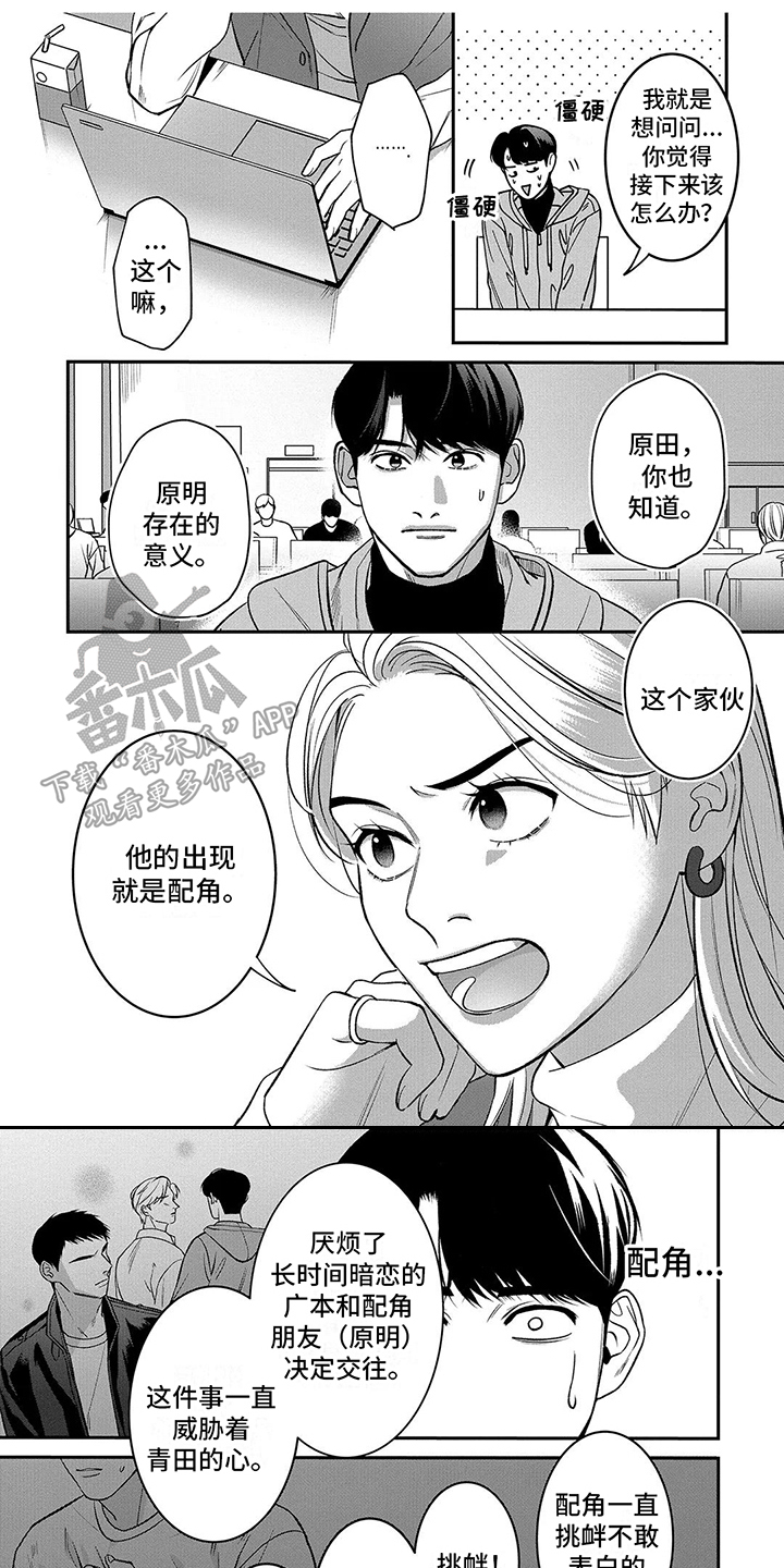 单推男友漫画,第11章：建议1图