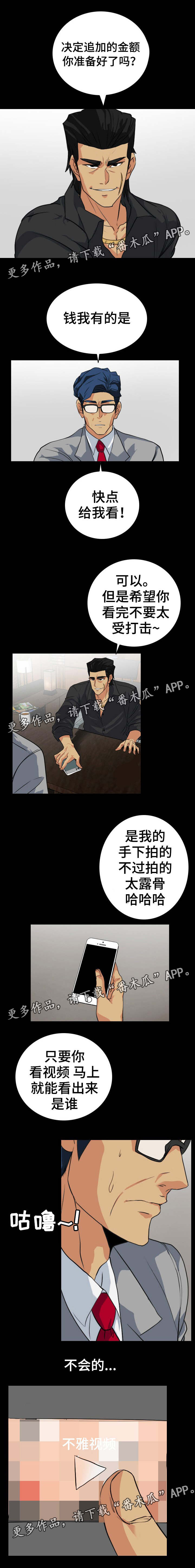 密谋的含义是什么漫画,第41章：不雅视频1图