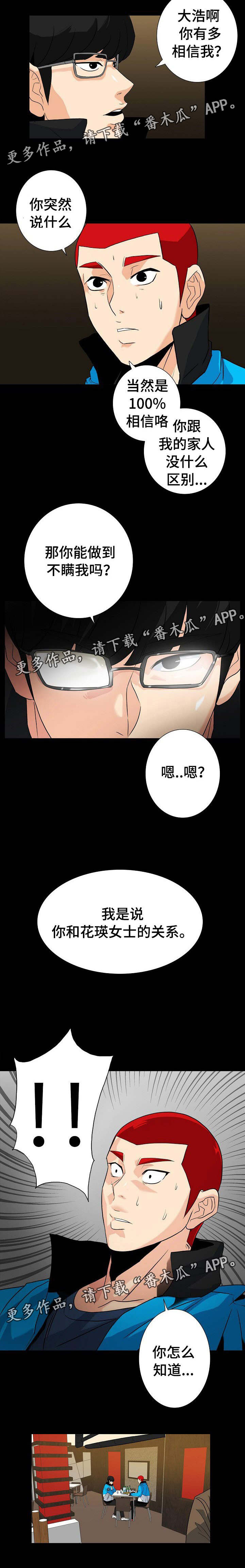 密谋逃杀演员漫画,第23章：果然朋友发现了2图