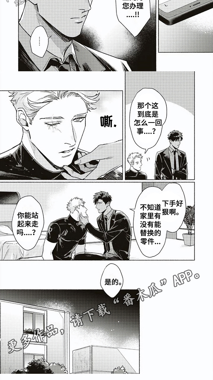 特殊智慧路灯批发商漫画,第5章：受伤2图