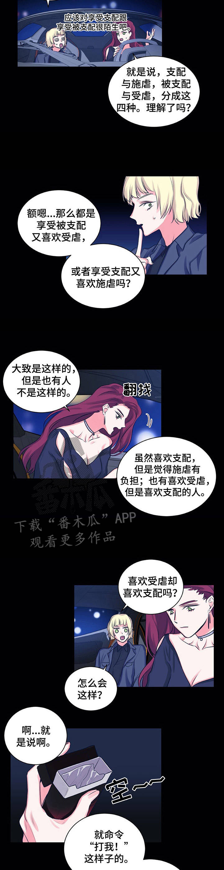 游戏搭档游戏漫画,第16章：4种取向2图