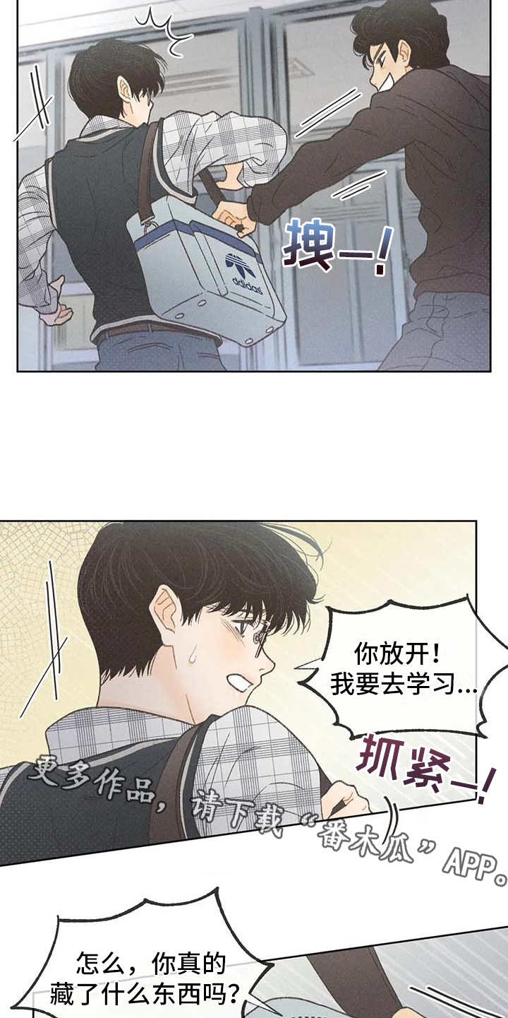 秋牡丹的寓意是什么漫画,第6章：拿错包1图